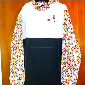 Supermario x Champion windbreaker